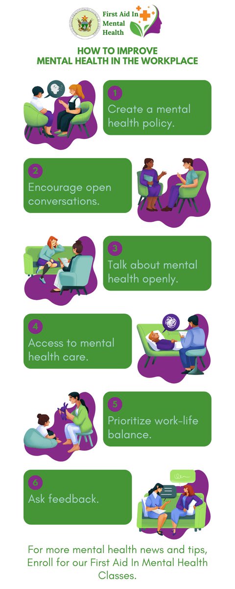 allied_council's tweet image. DID YOU KNOW?
1) People between the ages of 18 and 44 suffer most often from depression
2) Exercise may alleviate anxiety and depression
Register for the First Aid in Mental Health training today. Call /App 077 183 2846