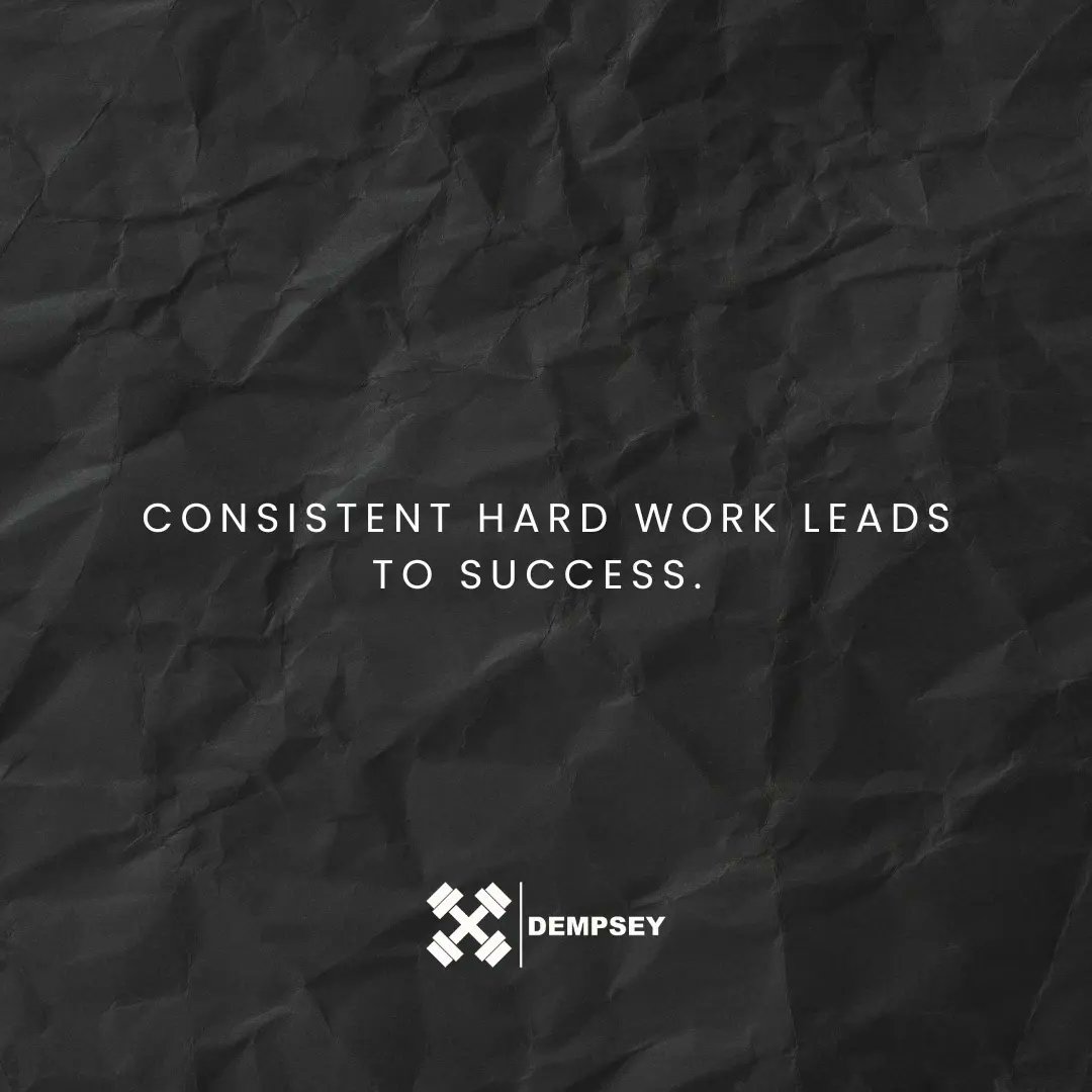 #Consistent hard #work leads to #success !

Dempsey-clothing.com 

#mindset #Motivation #dempseyclothing
