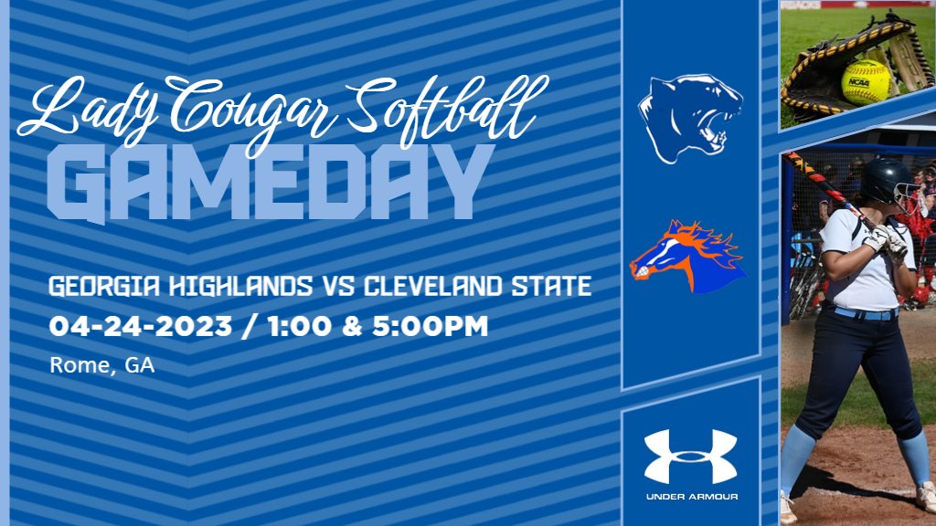 CSCC Softball (@cscc_softball) on Twitter photo Lady Cougar Softball travels to Rome, GA today to take on Georgia Highlands. The double header starts at 1:00PM. Please cheer these ladies to victory!
#CougCrew <a href="/TCCAAsports/">Tennessee Community College Athletic Association</a> <a href="/NJCAASoftball/">NJCAA Softball</a> Lady Cougar Softball travels to Rome, GA today to take on Georgia Highlands. The double header starts at 1:00PM. Please cheer these ladies to victory!
#CougCrew <a href="/TCCAAsports/">Tennessee Community College Athletic Association</a> <a href="/NJCAASoftball/">NJCAA Softball</a>