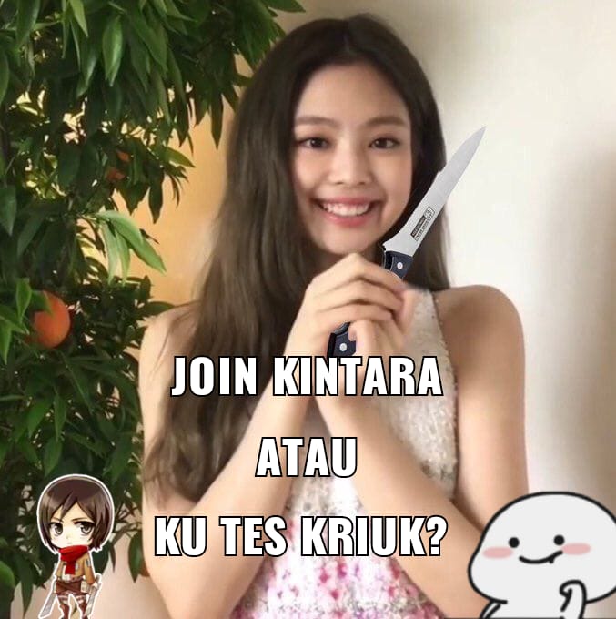 @wintqu ada🤐3👉hal🐾di😅dunia🌿ini☺yang😯tidak🙅bisa😣kuhitung🤔jumlah😀bintang😬di🙈langit👆ikan🐟di🤓laut🌊dan😏cintaku💖pada😈KINTARA😇xixixi😻

‼️🥵MARI JOIN KINTARA🥵‼️

twitter.com/KINTARAGIRLS
            #KintaraReturns 

tag sq opmem