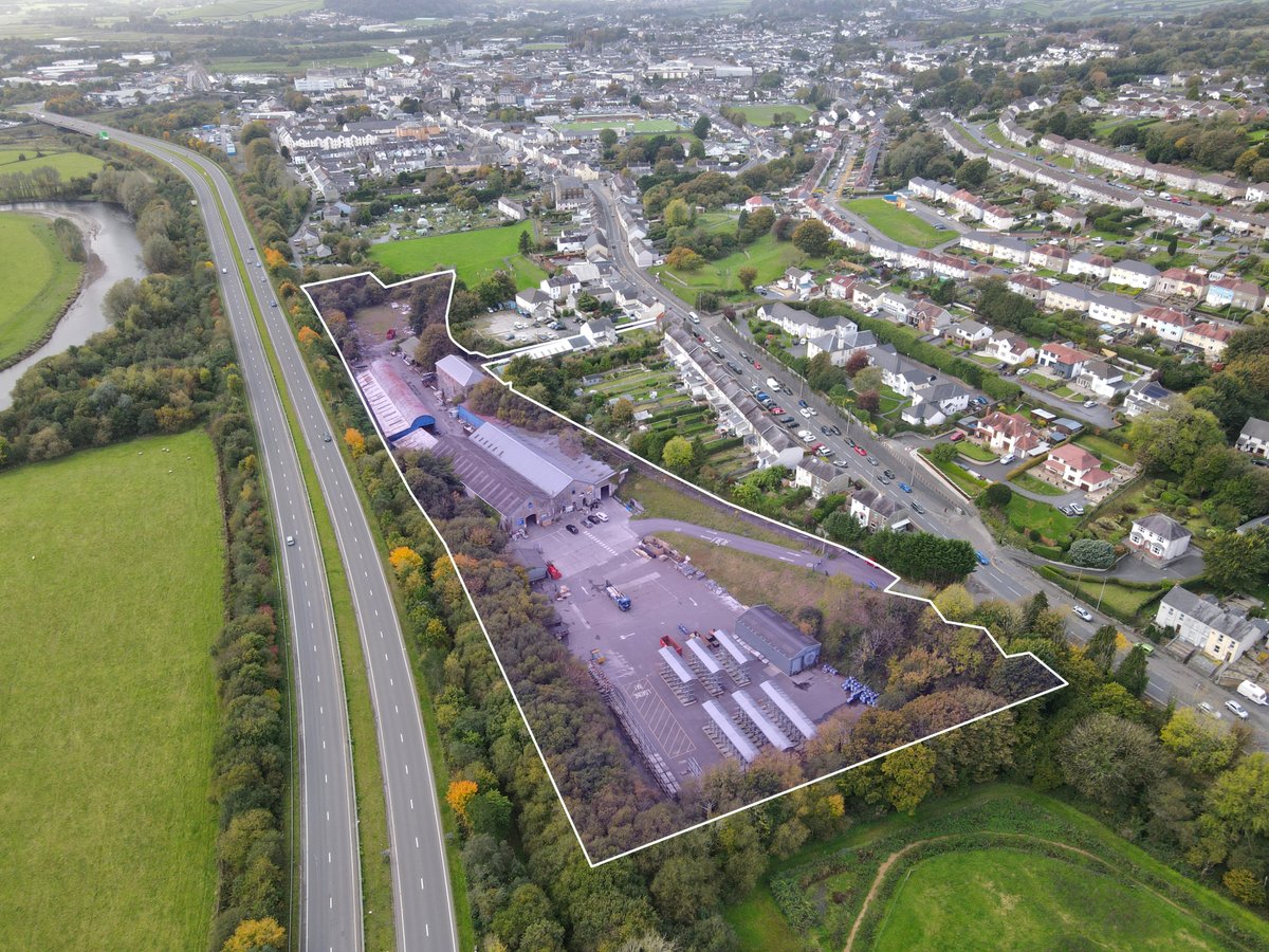 Pleased to complete the sale of 6.5 acre builder's merchant site at Carmarthen to Morgan Construction for their new independent merchants and plant / tool hire business #excitingproject