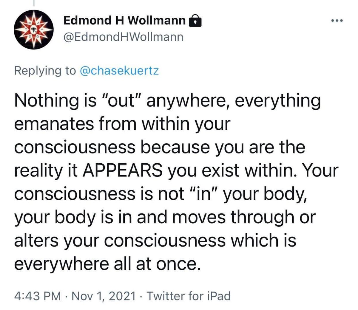 EdmondHWollmann's tweet image. There is no “#outside.”