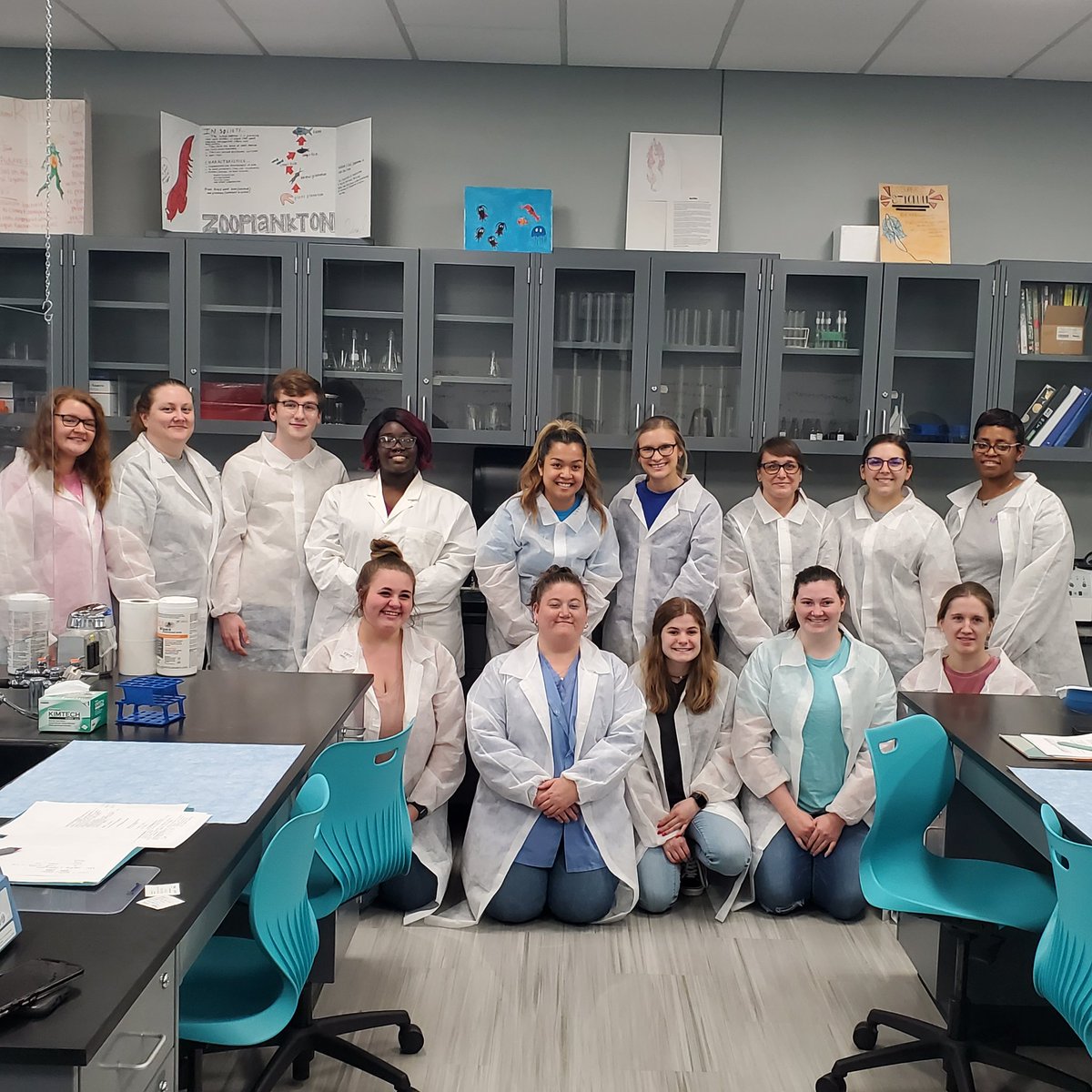 Happy Medical Laboratory Professionals week from the future graduates of Southcentral Kentucky Community and Technical College SKYCTC MLT! #ASCPLabWeek23 #ASCLS #KSCLS #SKYCTC
