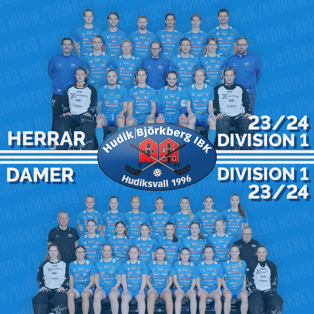 💙 Båda våra representationslag kommer nästa säsong att spela i Division 1! 💙