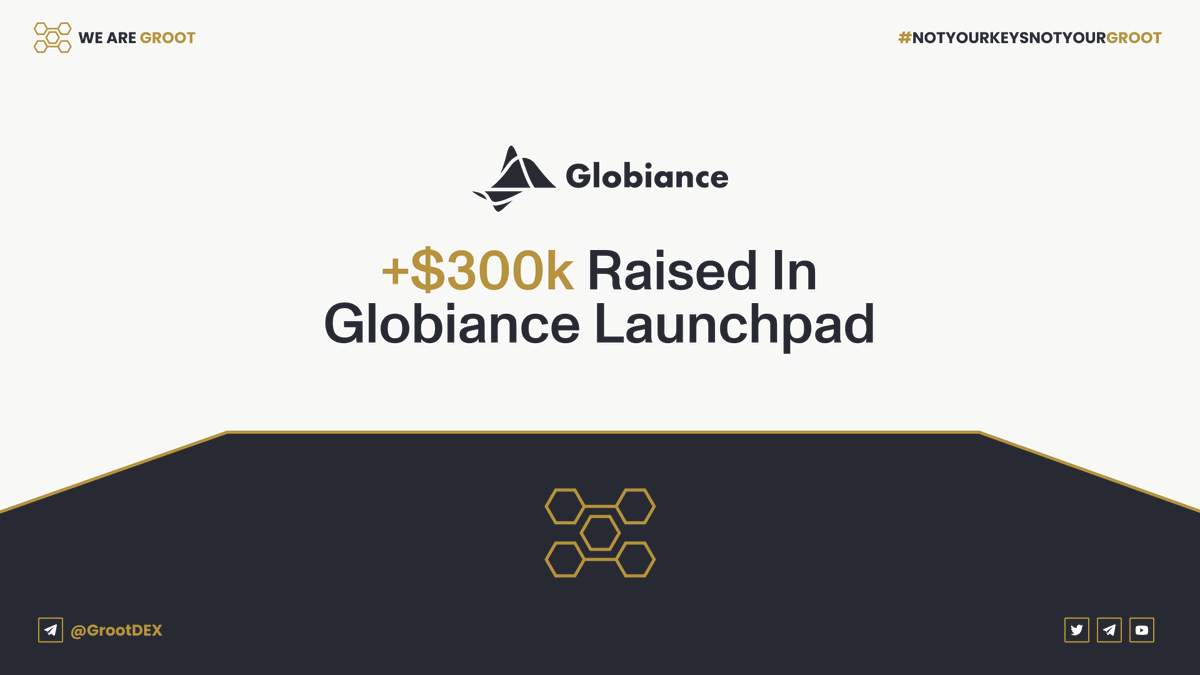 circularityfi's tweet photo. 🙌 A huge thank you to our partners @Oliver_LaRosa  and @globiance  for their tremendous help and exposure to Groot on their launchpad! 

🌿With their support, we were able to raise $300k in their launchpad. We're grateful for your collaboration. https://t.co/spxAGLD70i