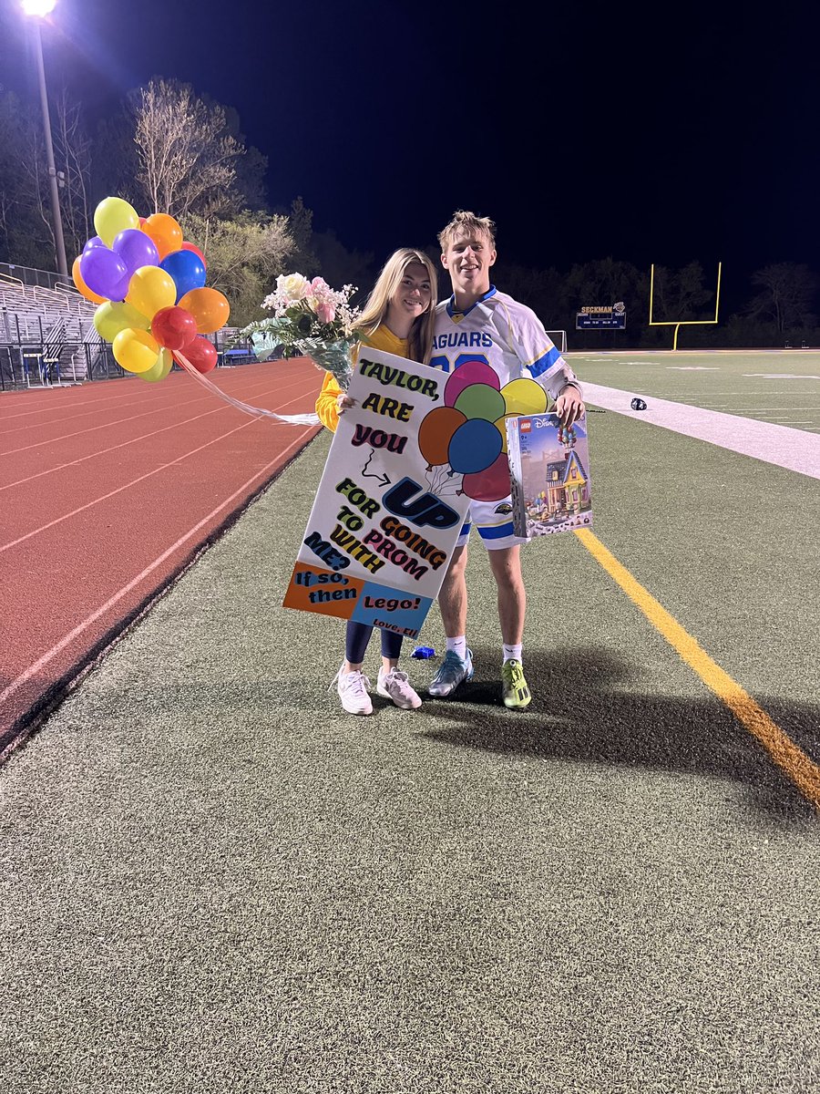 Big week last week for the Senior <a href="/MaryvilleLAX/">Maryville University Lacrosse</a> commit! With 16pts in 3 games Eli Wingo becomes the 3rd Jaguar Lacrosse player to reach 100 career points! Oh, and he scored a Prom Date. #NotFinished #GoJags 

<a href="/MOLacrosse/">Missouri Lacrosse</a> <a href="/JaguarAthletics/">Seckman Athletics/Activities 🐆</a> <a href="/SeckmanHigh/">Seckman High School</a>