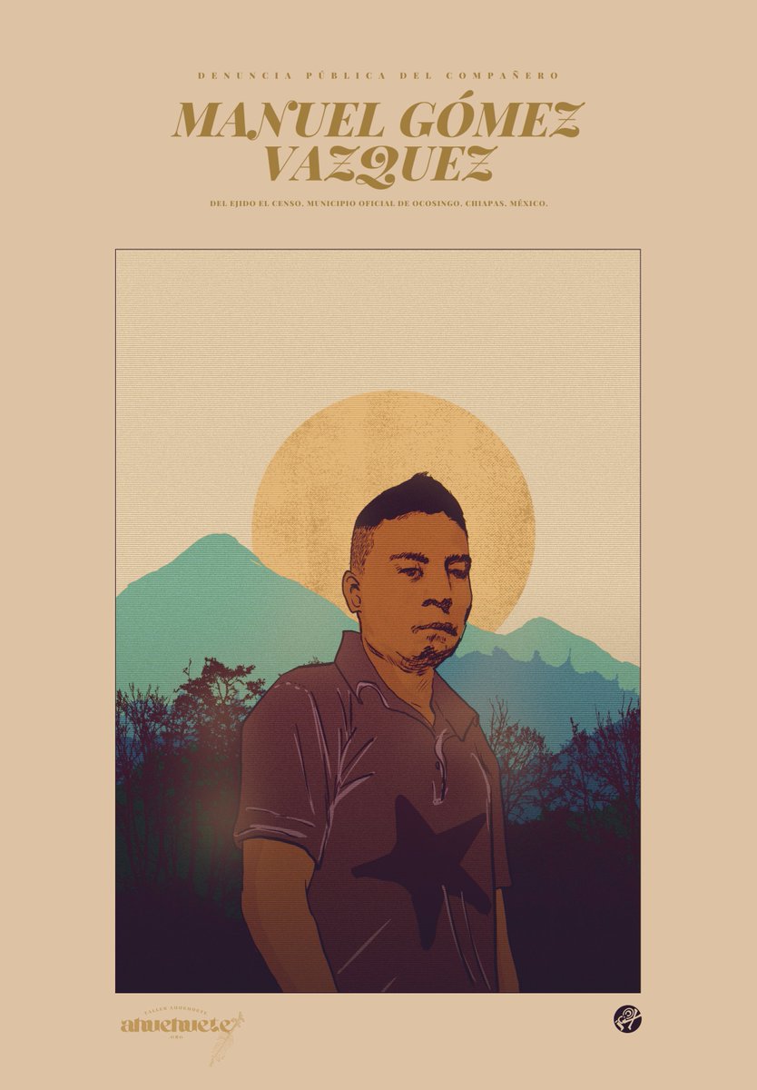 Manuel Gómez Vázquez, a member of the Zapatista Support Bases, has been imprisoned in Ocosingo, Chiapas for over two years and four months.

«Our compa is not only confined for being Indigenous and poor, but also for being a Zapatista»

[1/6] | ↓
Source: wp.me/p8qHTQ-2fP