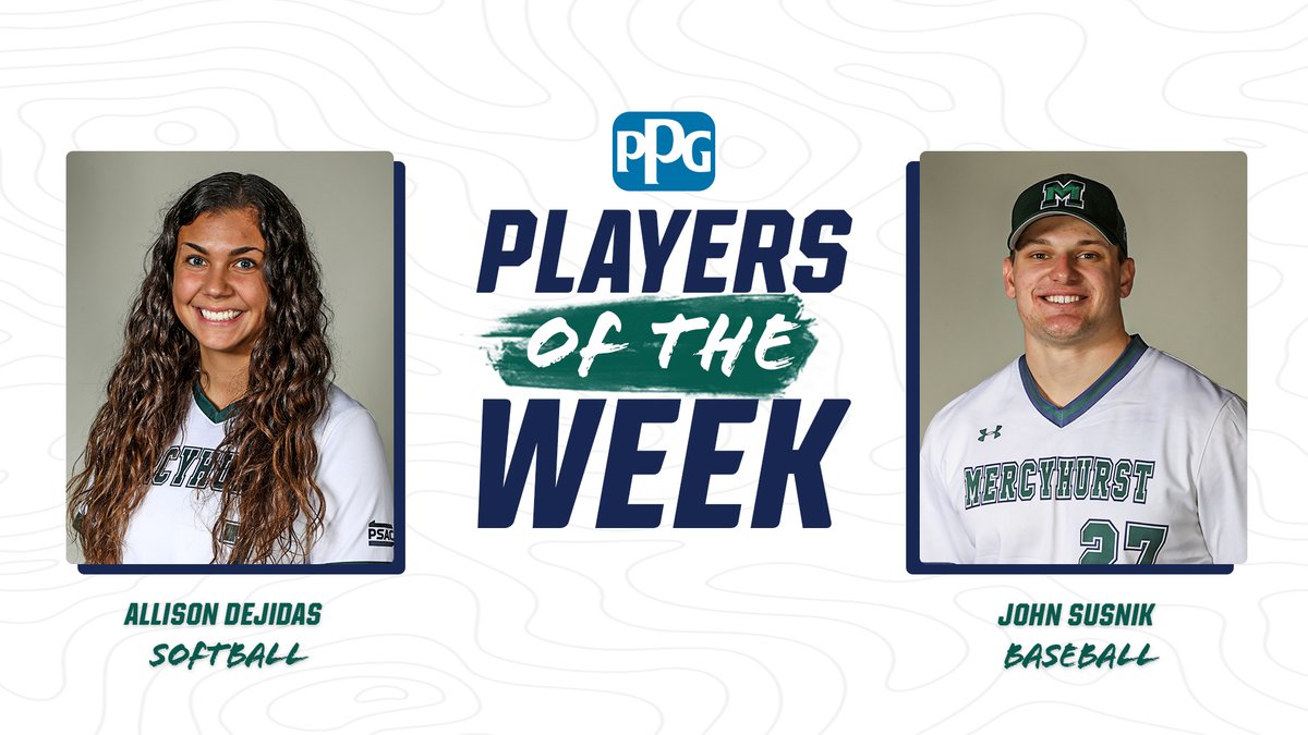 A big congratulations to Allison Dejidas and John Susnik for earning PPG Athlete of the Week honors!

📰: bit.ly/3V3RL7b