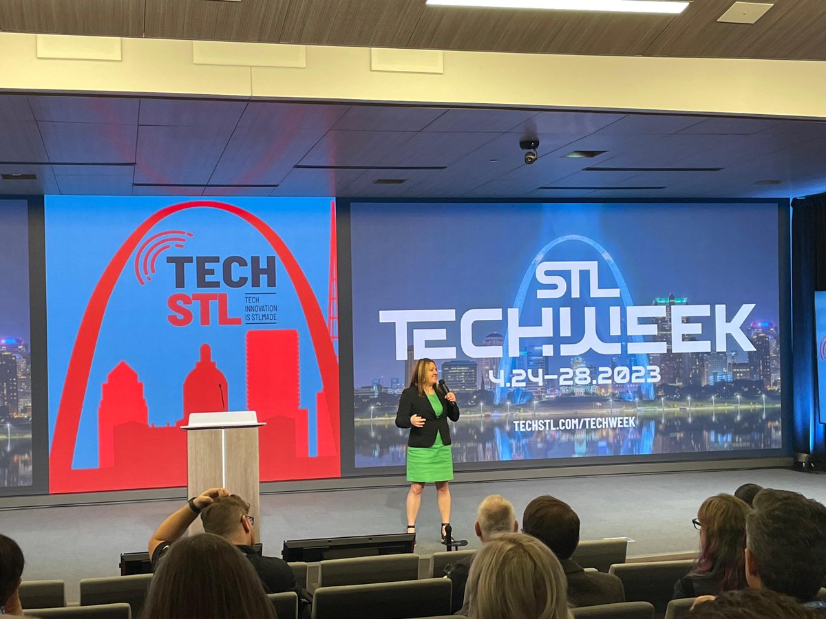 tenacityio's tweet image. Kicking off the week at the opening ceremony of #STLTechweek2023