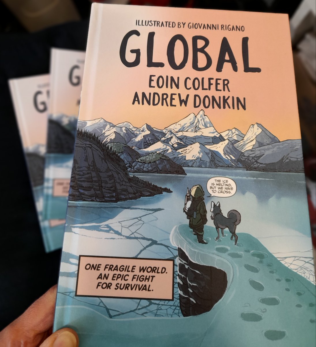 From the team who brought you Illegal, a graphic novel about how the climate catastrophe impacts two very different lives
#GlobalGraphicNovel
@EoinColfer @AndrewDonkin @GiovanniRigano @HachetteKids