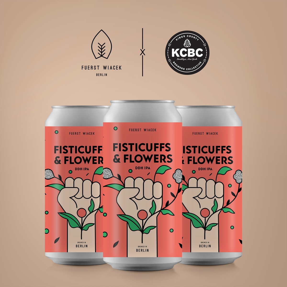 🚀 NEW RELEASE 🚀

Our new @kcbcbeer collaboration, Fisticuffs &amp; Flowers is available for pre-order on the webshop - Shipping Starts 26 April.

fuerstwiacek.com/buy/fresh-craf…

Cans and kegs will start making their way out into the world in the coming days.
