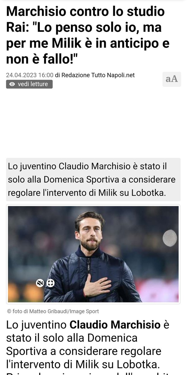 Quella sottile differenza tra opinione e tifo pagata coi soldi del #canoneRai 
#raisport 
#ladomenicasportiva 
P.s. in altra trasmissione Barzagli dice che Gatti da un pugno in faccia a Kvara perché è troppo alto