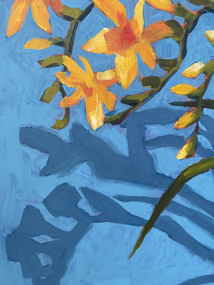 abudabeba's tweet photo. “Top light and freesia” 70x80 cm 

#acrylicpaint #canvas #painting #stilllife #flowers #art #artwork https://t.co/PdsdX5RcPT