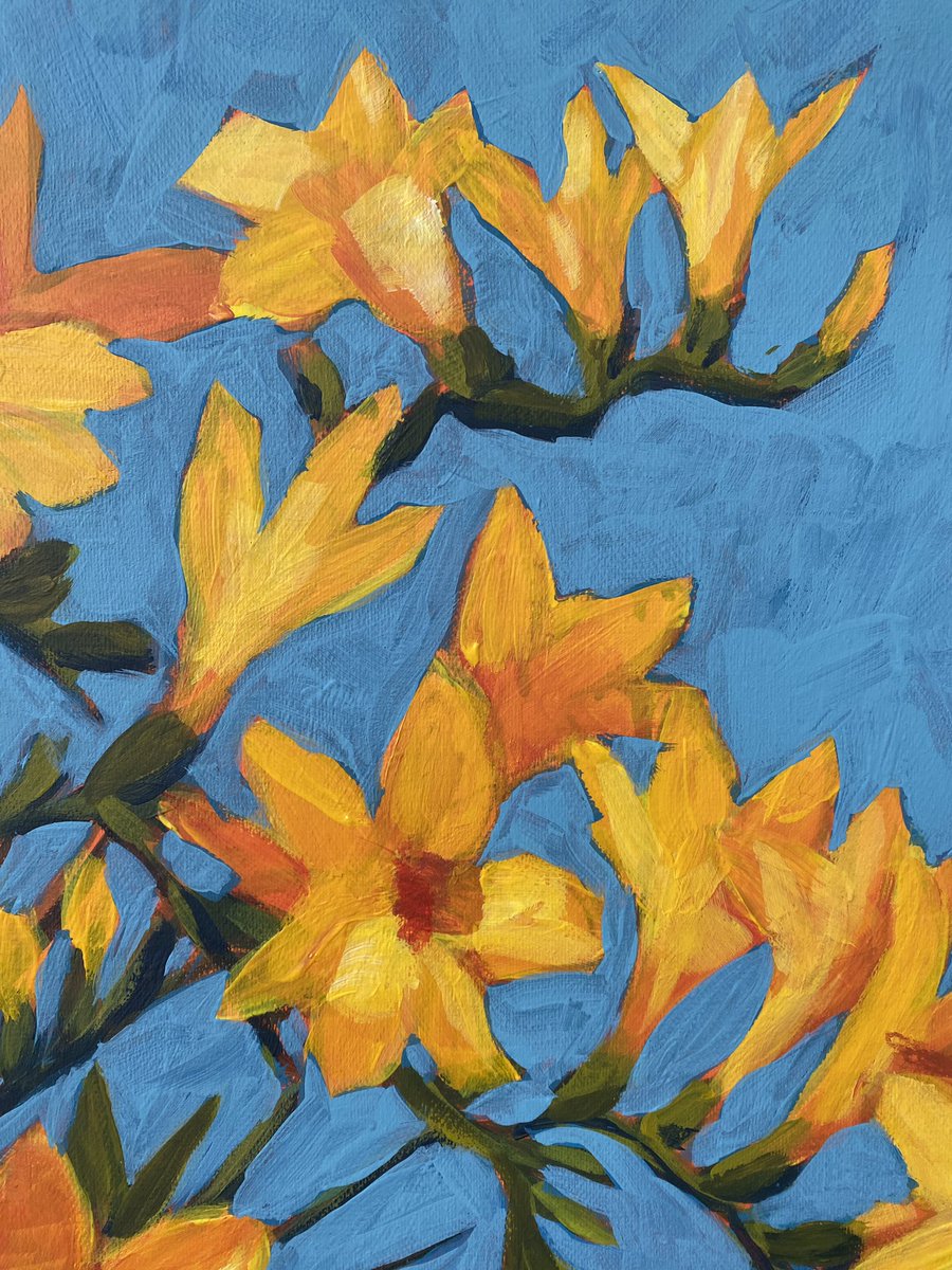 abudabeba's tweet photo. “Top light and freesia” 70x80 cm 

#acrylicpaint #canvas #painting #stilllife #flowers #art #artwork https://t.co/PdsdX5RcPT