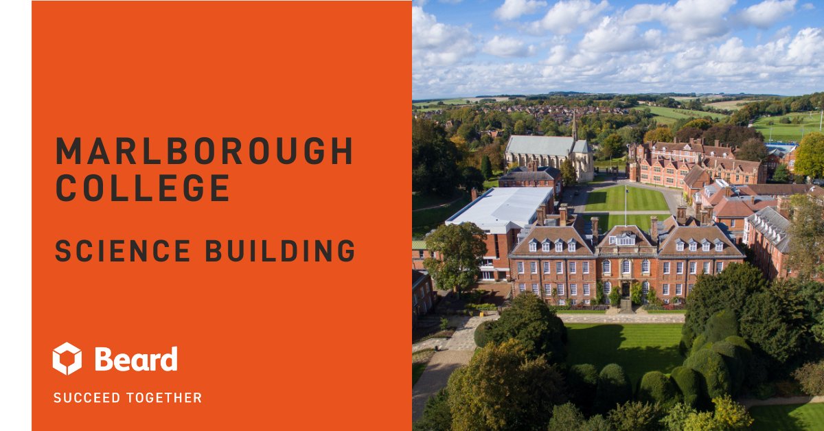 We’re excited to be back at Marlborough College, delivering the next phase of transformation to create even more dynamic teaching &amp; learning spaces within the science building🏗🔬🏦

More here ➡
beardconstruction.co.uk/news-list/work…

#Beardconstruction #Buildwithambition
#education