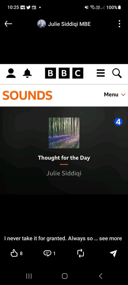 ThriveTogether6's tweet image. We're pleased to share that Julie Siddiqi was invited to do "The Thought For The Day" on Radio 4. She shared her thoughts about Eid, Ramadan, as well as many other topics. So, why not sit back, relax &amp;amp; tune into @BBCSounds.
#radioshow #reflections #Radiolisten #tuneinradio