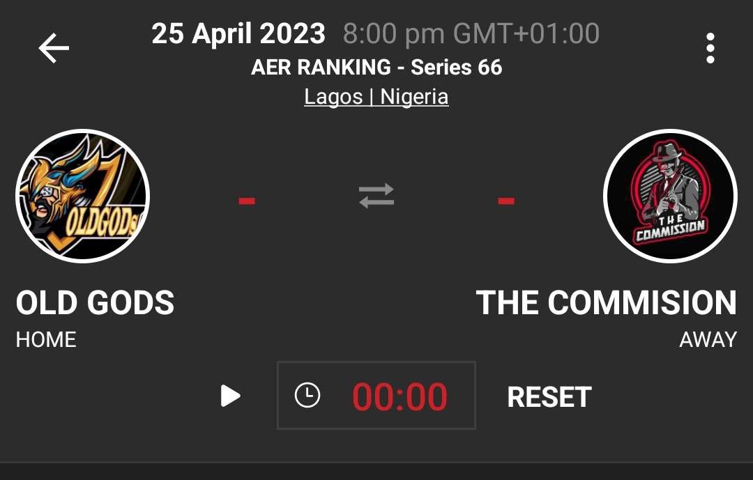 The AER multiplayer ranking tournament begins tomorrow. We are set, we are ready🥊, let's get this W 🔥. <a href="/AER_RANKING/">AFRICAN ESPORT RANKING</a>