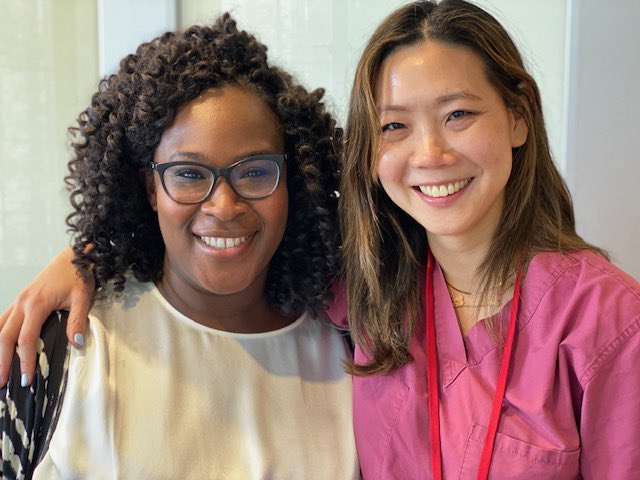 Who rules the world?? @OdinakachukwuE5 @UCSFAnesthesia @WCMAnesthesia @FAERanesthesia 
👏👏this amazing rockstar who gave incredible grand rounds on #allyship. 

Who knew two roommates living in 700 soft in residency would reunite like this??