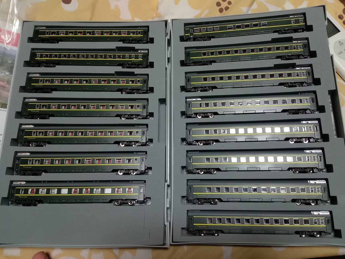touemongawa's tweet photo. 中国からKUNTERのZ86/87次 杭州-西安 直达特快列车が着弾！
RW19Tにはカーテンもついてるし、トイレの作り込みが無駄に細かいw
#buynow
#見沼客車区 https://t.co/SCRByDonbc