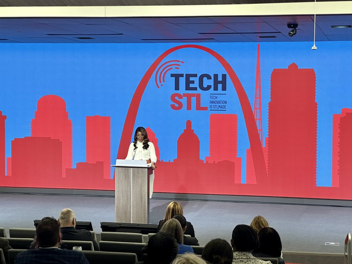 wwt_inc's tweet image. Mayor Tishaura Jones, Mayor of the City of St. Louis, gives the opening presentation. @saintlouismayor
“We are building something really special here in St. Louis.” #STLTechWeek2023 @TechSTLmo