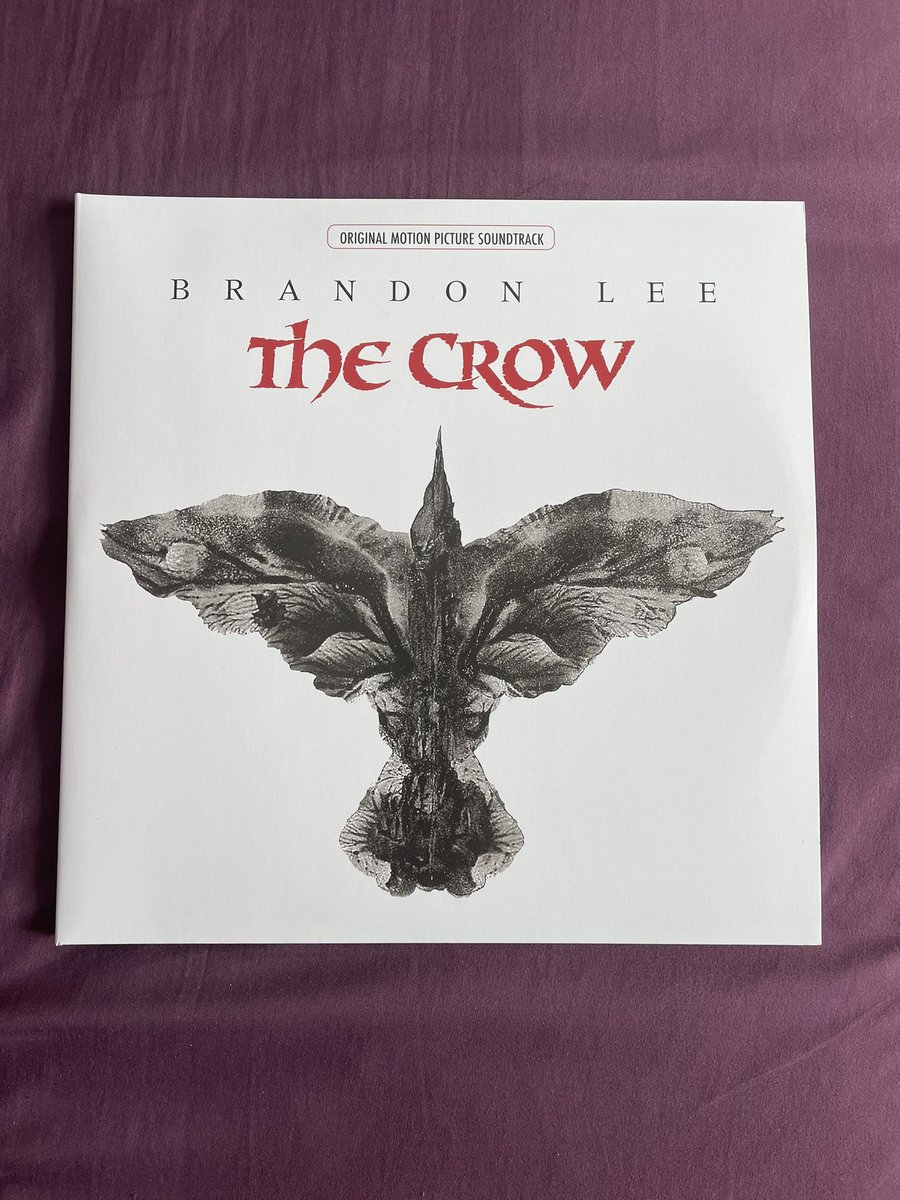 RemoteStation's tweet photo. After almost 30 years… So many #memories This #Soundtrack and the movie has a special place on me #vinyl #thecrow #90s https://t.co/fh8sccB72G