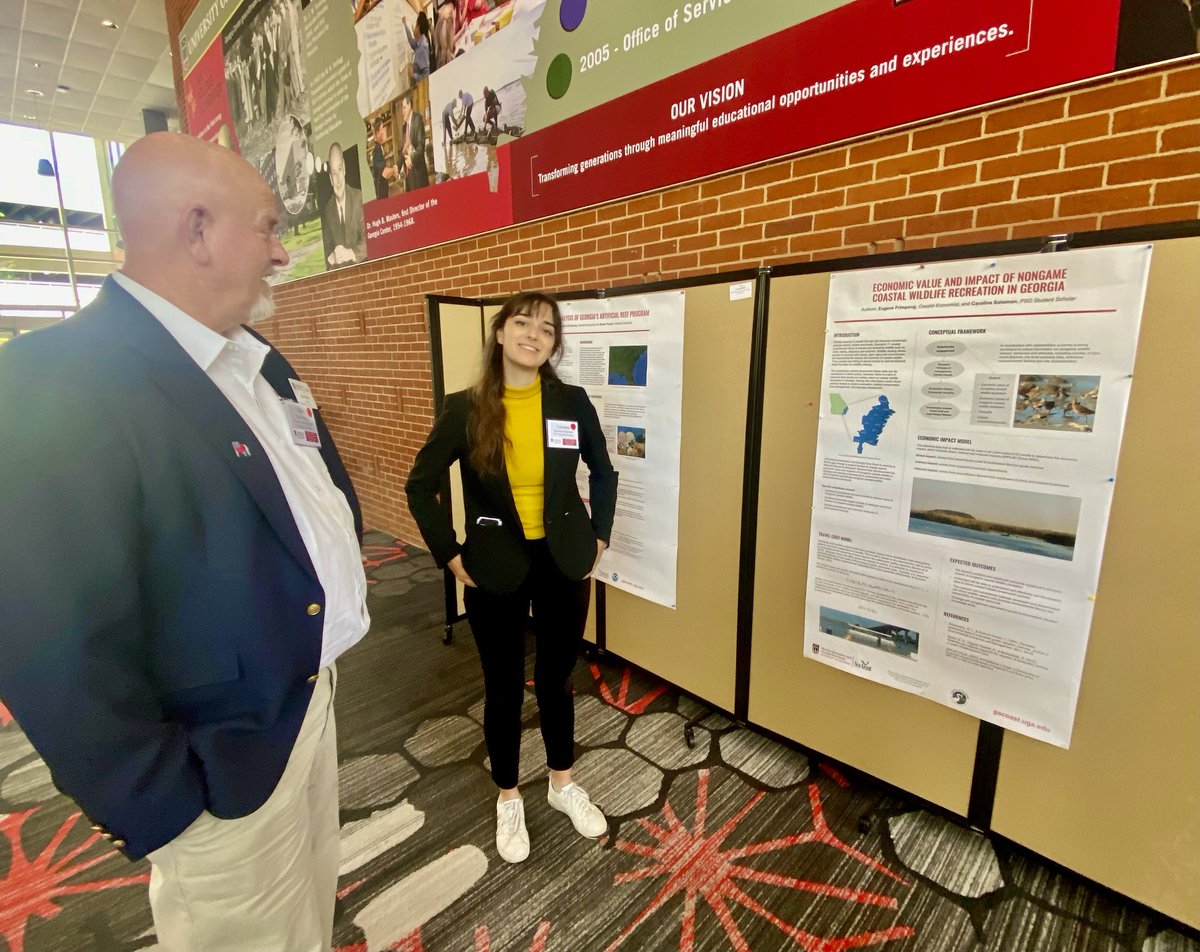 We networked, attended professional development sessions, and learned about impactful projects that are enhancing communities across the state. (2/2) 
#UGAServes