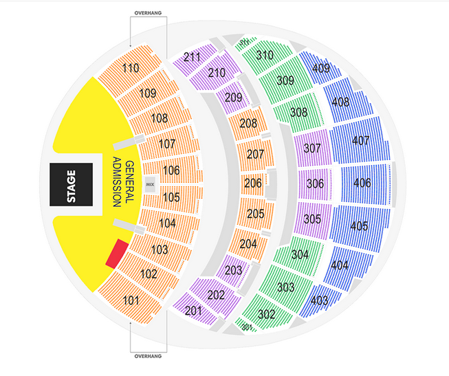 Square Garden U2 Seating Chart