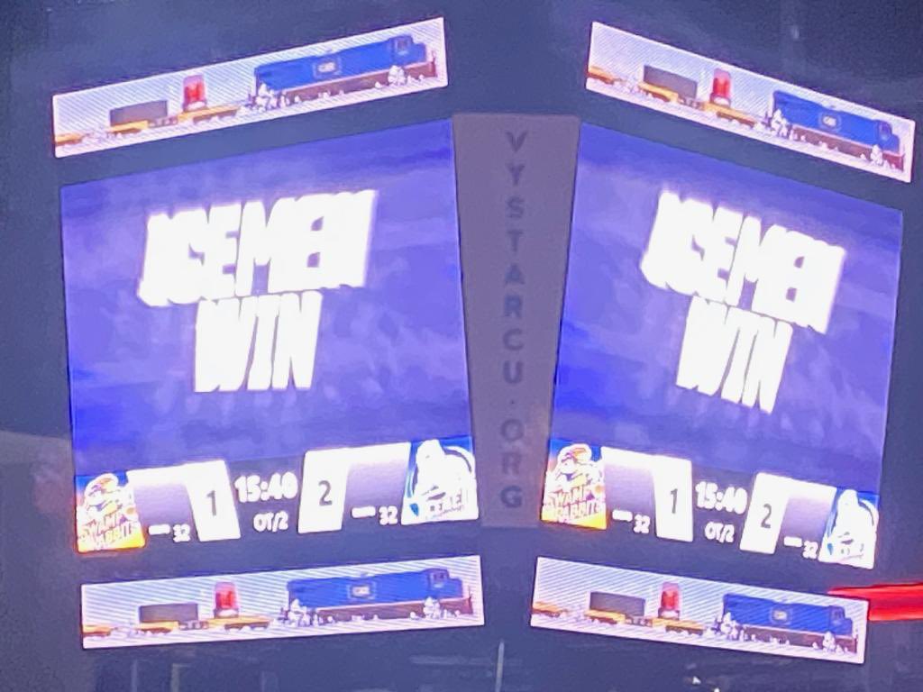 Great night for a double overtime win 🏆! #KellyCup2023 Go @JaxIcemen  What an amazing organization @ECHL @NYRangers @WolfPackAHL #LitesOut #Icemenexperience