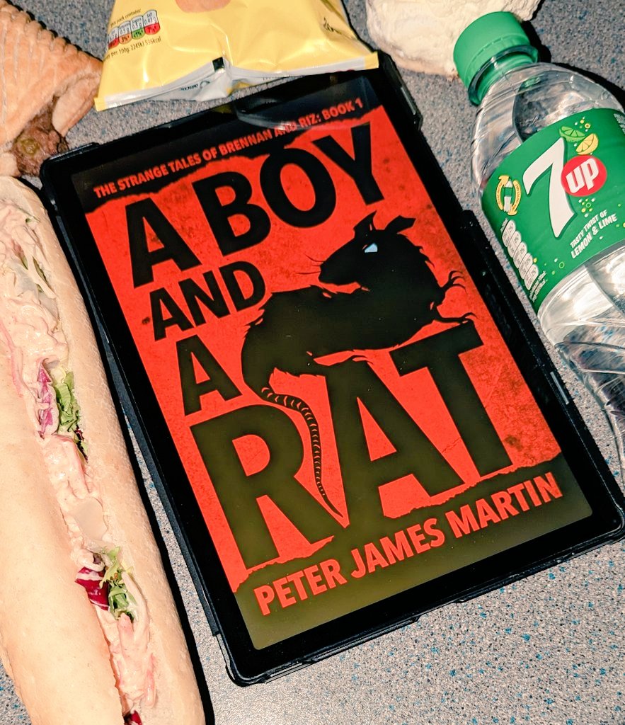 #LunchtimeReading today is the origin of @brennan_and_riz in A Boy and a Rat:The Strange Tales of Brennan and Riz by Peter James Martin!

I've been looking forward to this one! 

#Bookstagram #BrennanAndRiz #PeterJamesMartin #WritingCommunity