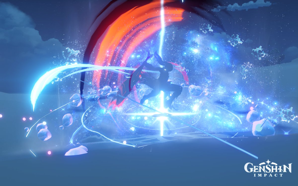 NonoKuya's tweet photo. A couple of screenshots taken in #GenshinImpact Co-Op! The one with Diluc took so long but we will try again in the future to make something better~ #genshintwt https://t.co/W6kYrnRpyo