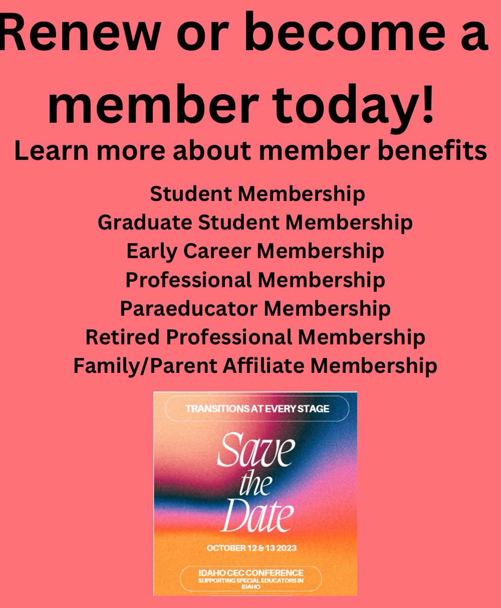 Idaho CEC wishes you a great week!