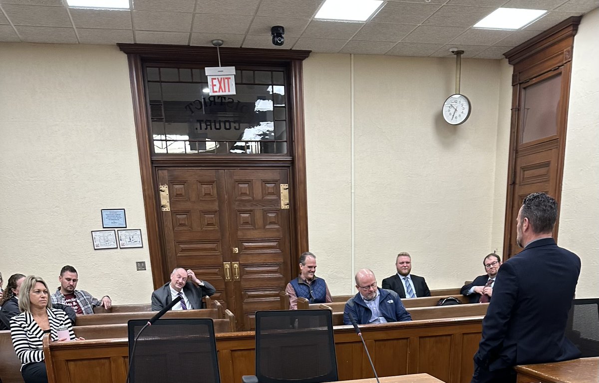 State Public Defender <a href="/Jeff_Wright9/">Jeff Wright</a> speaks with contract attorneys at the Dubuque and Black Hawk County courthouses on Thursday, April 20, 2023.
The next attorney meetings will be held at the Cerro Gordo and Webster County courthouses on Thursday, April 27, 2023.