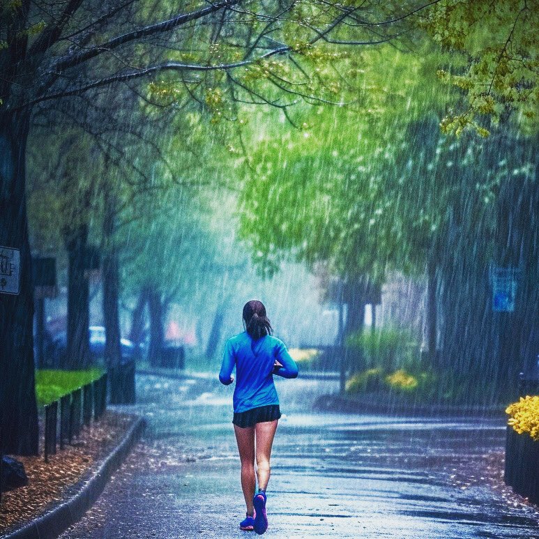 SportMindBody's tweet image. I don’t let a little water stop me from doing my training run, right?! 🌧️ 🏃🏻‍♂️ 👊 

#runningintherain #training #running #marathontraining #rain