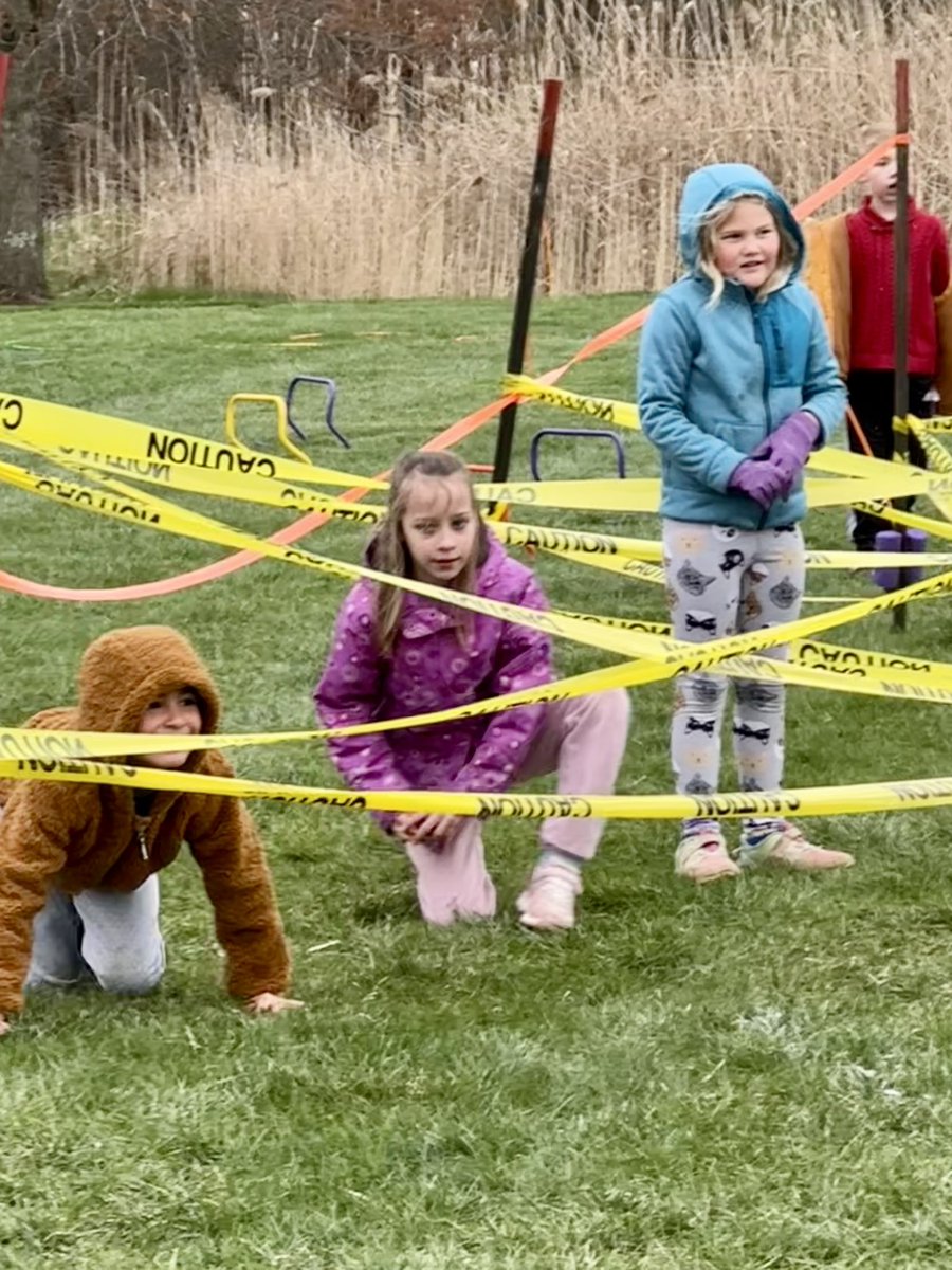 Having a blast at the Bunny Hop!