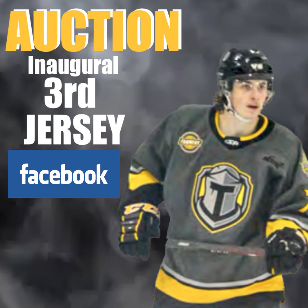 🚨 Attention hockey fans! 🚨

We are excited to announce our online auction for our 3rd jerseys! 

To place a bid, head over to our Facebook page.

Bid now and show your support for our team!

#TitanUp🛡️🗡️