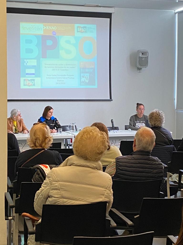 Charla-coloquio #prevenciondecaidas , solo desde lo comunitario y con enfoque de promoción, prevención y participación podemos abordar las caídas y sus lesiones derivadas.
Gracias al Ayuntamiento de Castrillon por fomentar espacios de debate.
<a href="/CCR_BPSOAst/">CCR BPSO Asturias®</a>