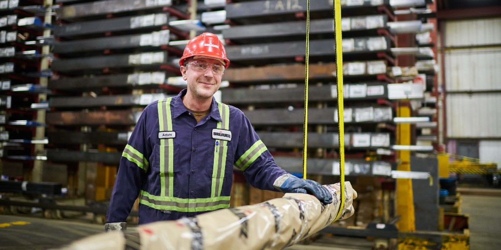 For high-quality stainless-steel products, turn to Samuel. We offer a wide range of stainless-steel sheets, plates, bars, and more, in a variety of grades and finishes. Trust us for all your stainless-steel needs. #stainlesssteel #metalsupply #quality