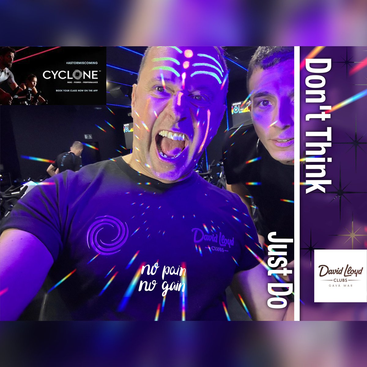 Alejandro_Font's tweet image. Incredible #Cyclone session, at the inauguration of the new group class at #DavidLloyd Gava mar. It has been very hard, very dynamic and fun! Our Team Leader Jordi Jimenez He has done great! Congratulations to the entire team that has made it possible.