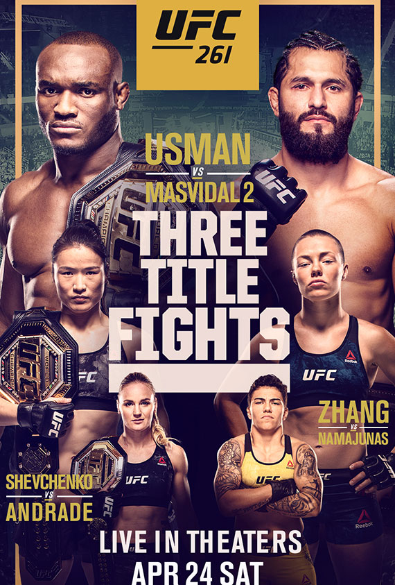 UFC 261 was 2 years ago today. Arguably one of my top favorite events. 

This was huge because fans were BACK. And the fights were electric. THE beginning of the post-Covid era.  #UFC261