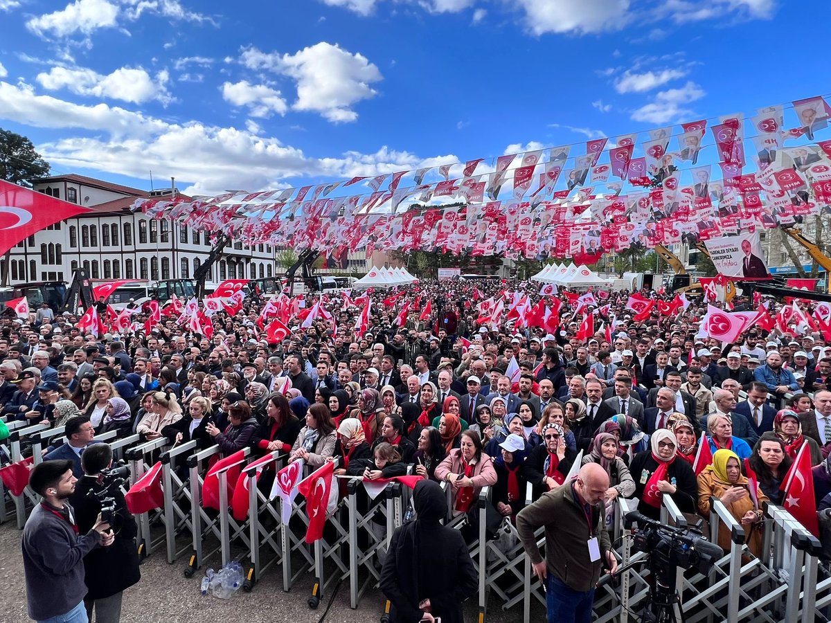 MHP sel oldu taşıyor, barajları yıka yıka geliyor. Teşekkürler Çankırı...