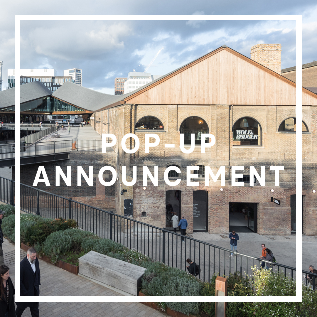 Pop-Up Announcement📢Join me in Wolf &amp; Badger Coal Drops Yard between 1st-14th May where I will be offering a bespoke embroidery service on my t-shirt range. Pick a t-shirt colour and your favourite embroidery design to have it made on-demand while browsing the rest of my range✨