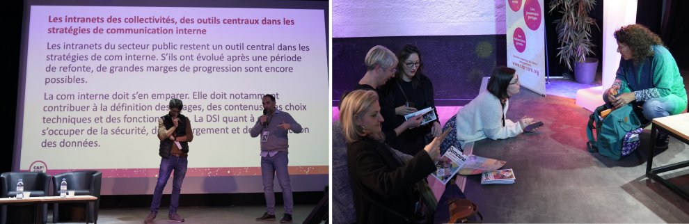 crouxgrave's tweet image. Se mobiliser autour des enjeux majeurs des #ColTerr : retour sur les rencontres nationales de la #ComInterne
✅Marque employeur, recrutement et com managériale
✅Développement du média vidéo
✅Evolutions du journal interne et de l'intranet
➡️ bit.ly/41ydqqJ #ComPublique