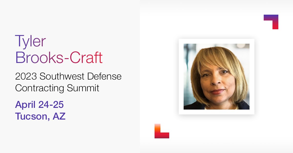 CGI_USFederal's tweet image. Join Tyler Brooks-Craft for in-person #Matchmaking at the U.S. @DefenseLeader Forum’s 2023 Southwest Defense Contracting Summit.

#SmallBusinesses are encouraged to connect with Tyler to discuss opportunities to partner with large primes. 

#WeAreCGI