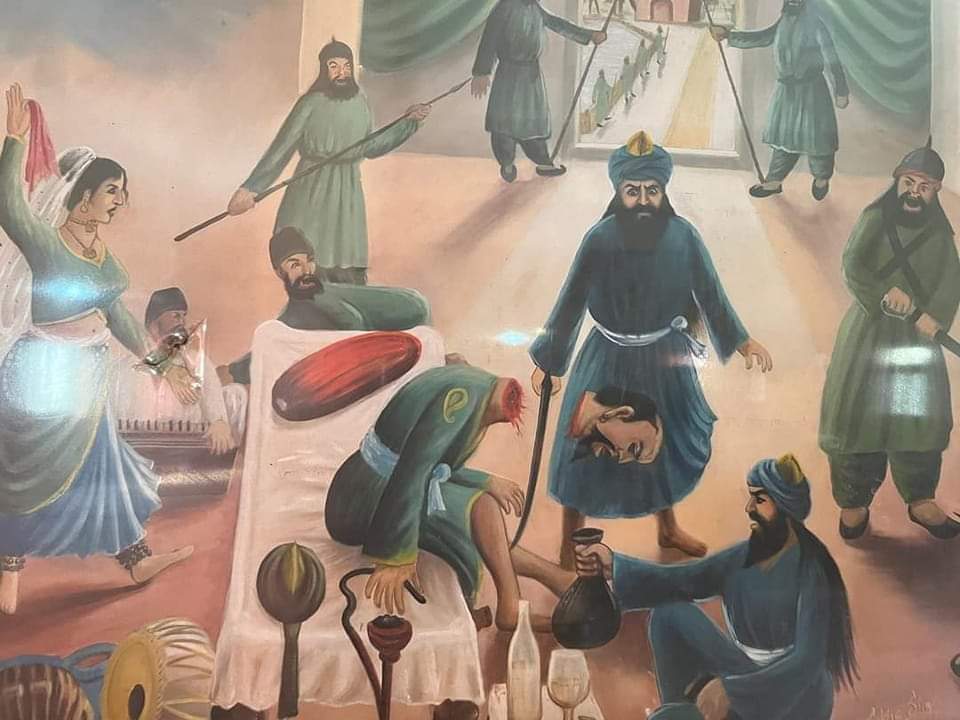 ਬੇਅਦਬੀ ਦੀ ਇੱਕੋ ਇੱਕ ਸਜਾ ਬਣਦੀ ਆ ਜੋ ਭਾਈ ਸੁੱਖਾ ਸਿੰਘ ਜੀ ਅਤੇ ਭਾਈ ਮਹਿਤਾਬ ਸਿੰਘ ਜੀ ਹੁਣਾਂ ਨੇ ਮੱਸੇ ਰੰਘੜ ਨੂੰ ਦਿੱਤੀ ਸੀ