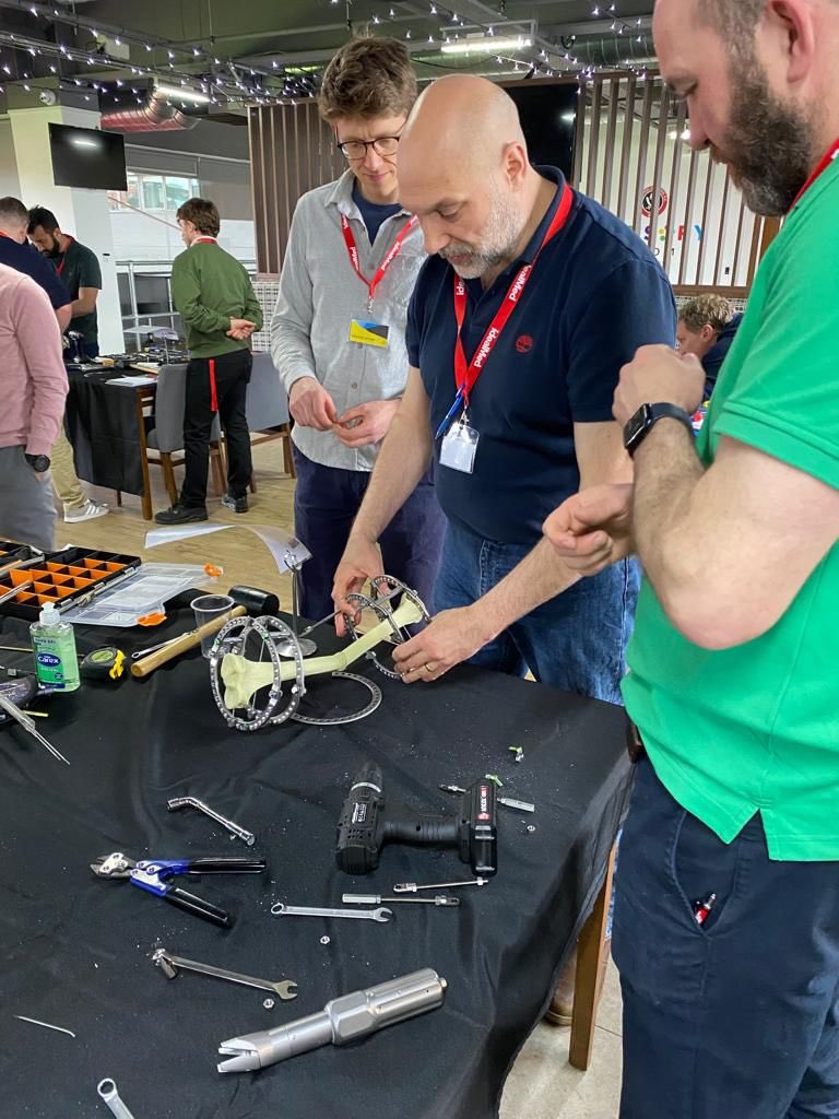 Last week was the annual Fundamentals of Ilizarov course hosted this year by the fantastic team in Sheffield. Grateful to the faculty for their time in running what is a hugely popular course for trainees. 2 days of hands on workshops, case discussions and lectures. #idealmed