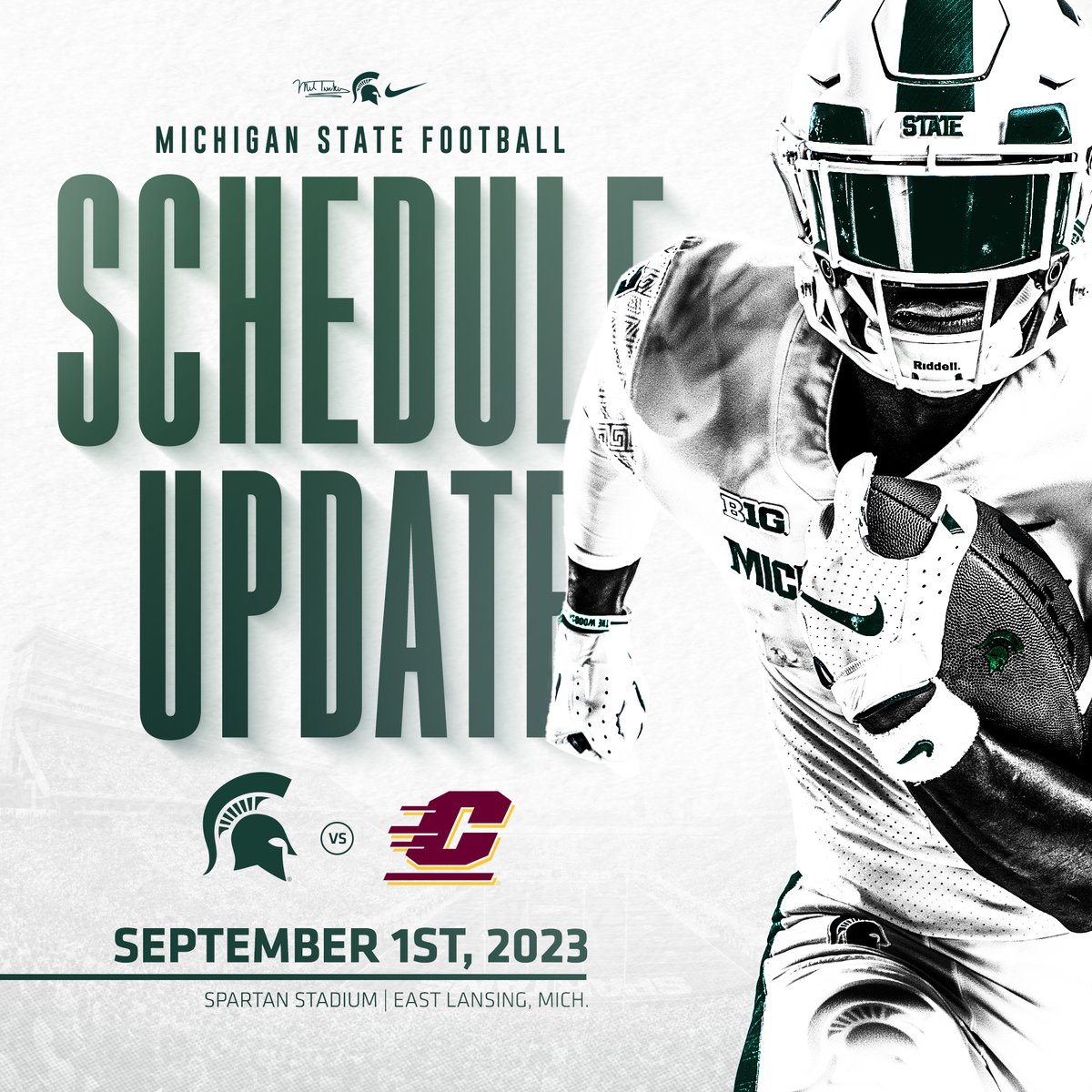 MSU Uniforms on Twitter "The week 1 schedule change a tradition