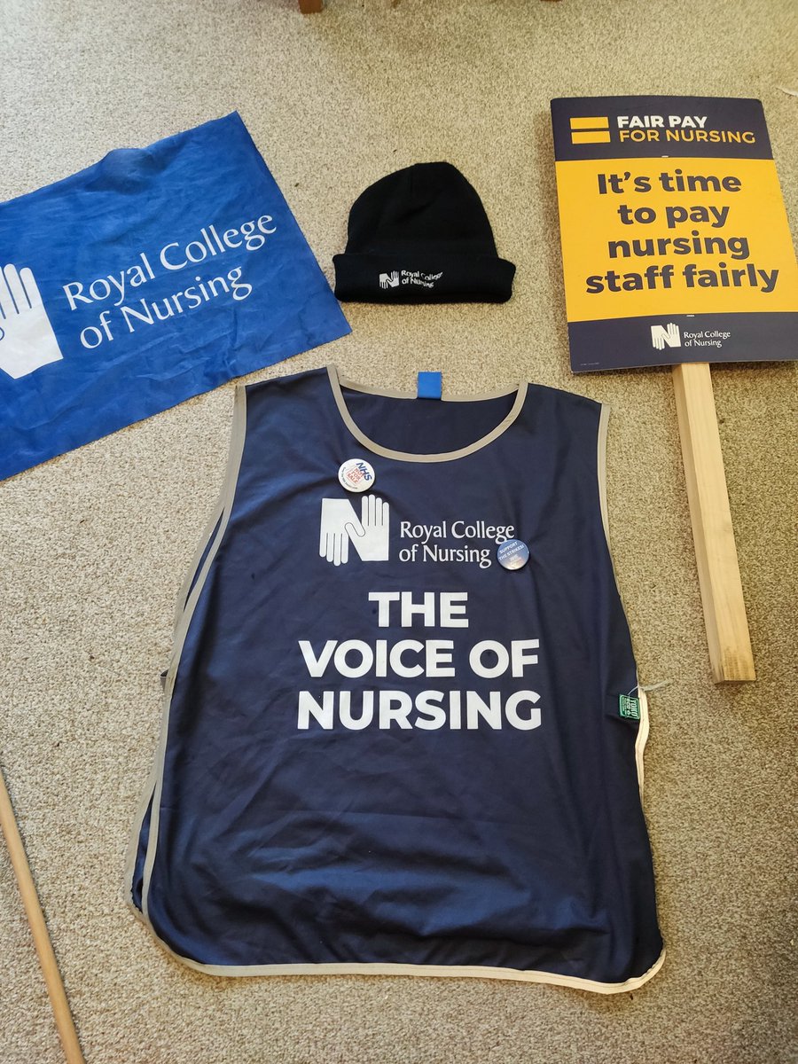 Hello fellow Nurses!

My RCN details are up to date!

I have found my nearest picket line! 

I am strike ready!!

Are you?? 

#StrikeReady #SafeStaffingSavesLives
#FairPayForNursing 

@theRCN @RCNWestMids @SouthEastRCN