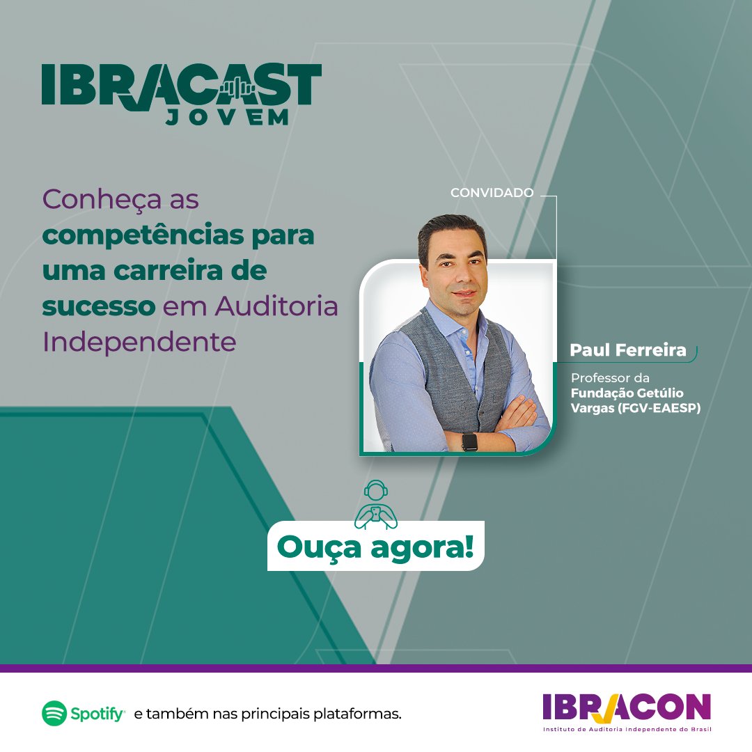 Comportamento ou conhecimento técnico? O que vai ser mais importante para os profissionais do futuro? Descubra no novo episódio do Ibracast Jovem,

Ouça agora!

spoti.fi/41wRTyH

#Ibracon #AuditoriaIndependente #Podcast #IbracastJovem