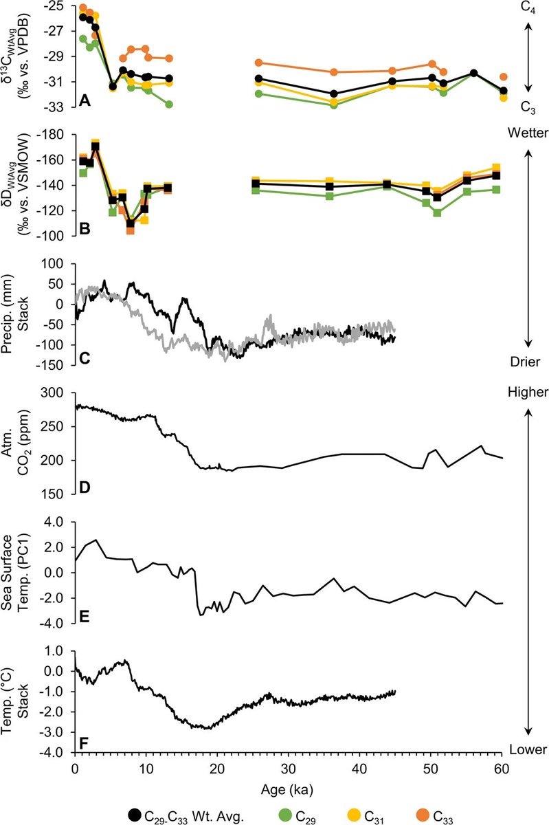 CommsEarth's tweet photo. Reliable rainfall in Lesotho southern Africa during the Late Pleistocene and Early Holocene supported the supply of freshwater and food, probably contributing to upland human habitation.

@RobertPatalano @palaeotropics @BryantUniv @MPI_GEA @PantropicaNet

https://t.co/mry1t5xVP6 https://t.co/p28l1JJO1B