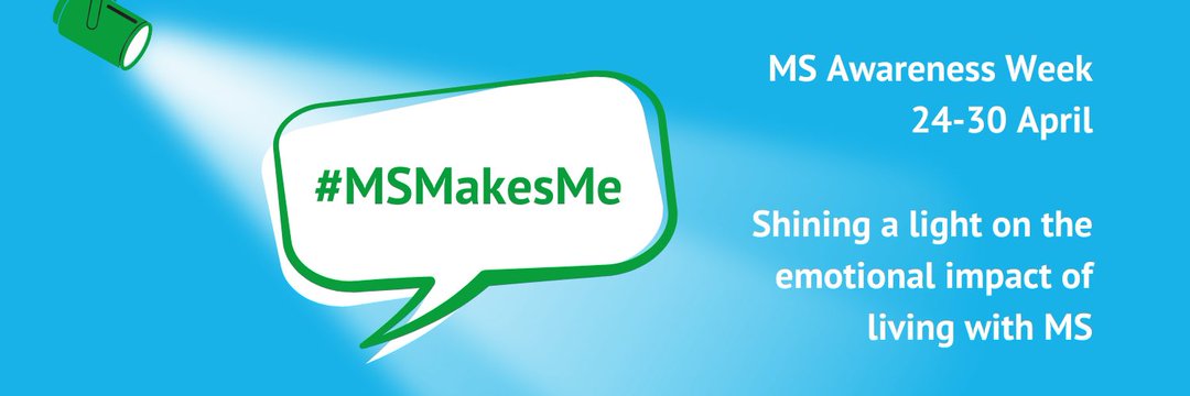 Its #MSAwarenessWeek and we are joining forces with 6 other#MS Charities to talk #mentalhealth &amp; #MS. Join in with the hashtag #MSMakesMe to tell us how MS makes you feel. We'll be sharing thoughts from our Members all week but want everyone to join the conversation
